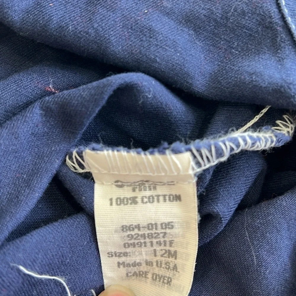Oshkosh vintage button front overalls